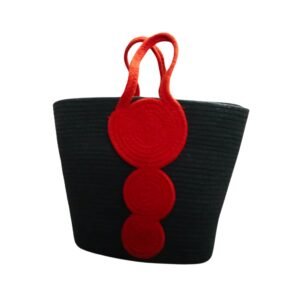 Black & Red Handbag
