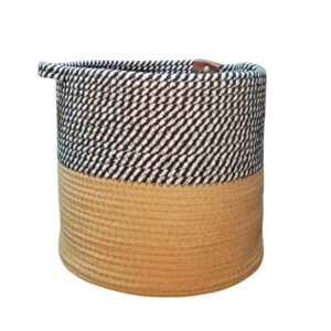 Jute Rope Laundry Basket